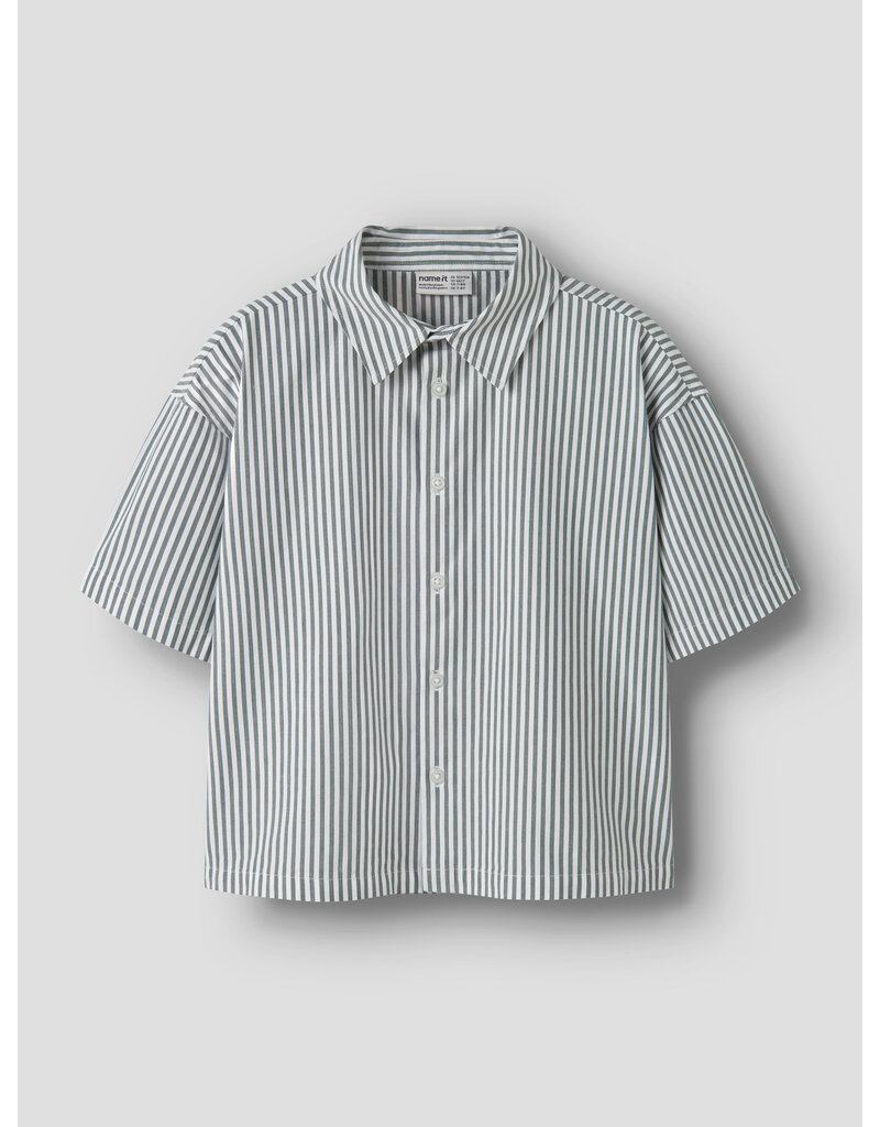 name it Herni Overshirt Garden Topiary Urban Red
