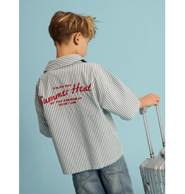 name it Herni Overshirt Garden Topiary Urban Red