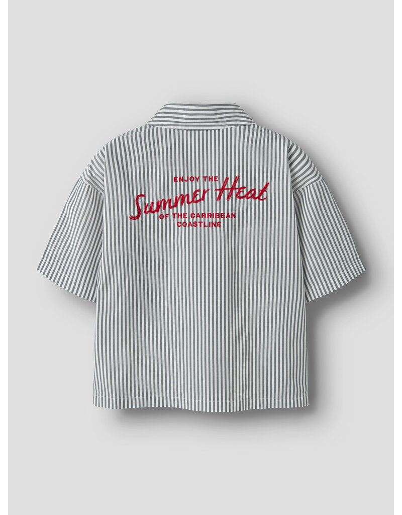 name it Herni Overshirt Garden Topiary Urban Red