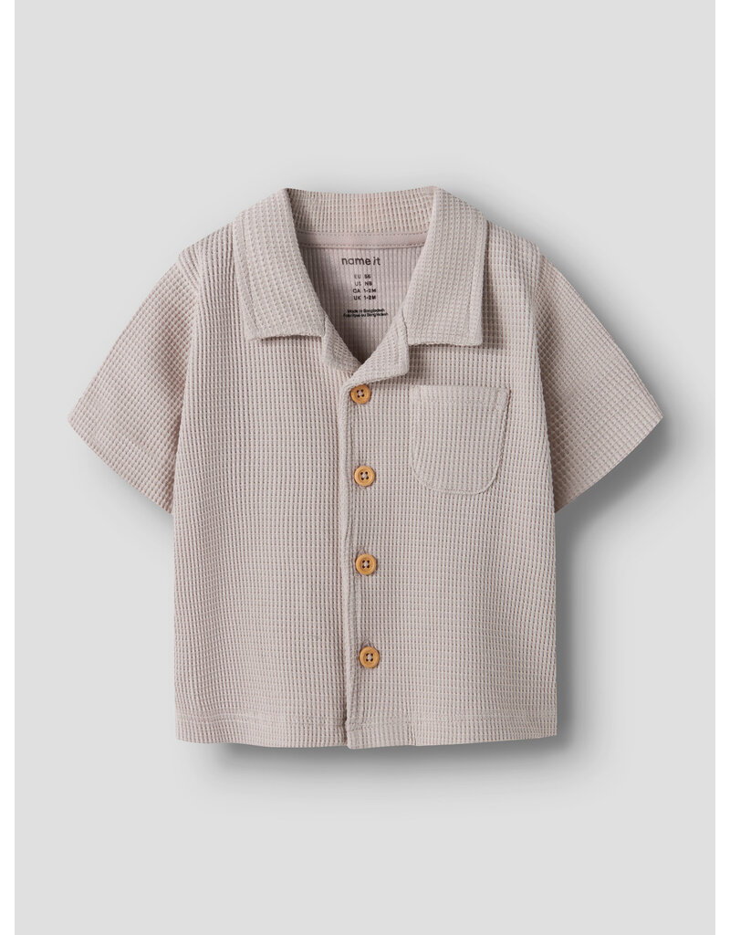 name it Husk Shirt Chateau Gray
