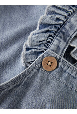 Lil' Atelier Funda Loose Denim Shortall Medium Blue Denim