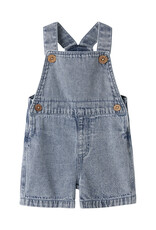 Lil' Atelier Funda Loose Shortall Medium Blue Denim