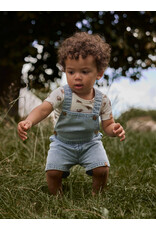 Lil' Atelier Funda Loose Shortall Medium Blue Denim