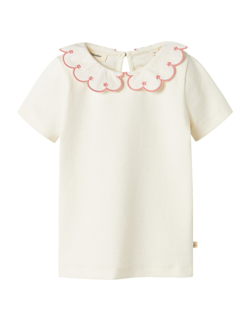 Lil' Atelier Fundo Slim Top Coconut Milk Rose Tan