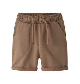 Lil' Atelier Omas Sweat Shorts Coco Mocha