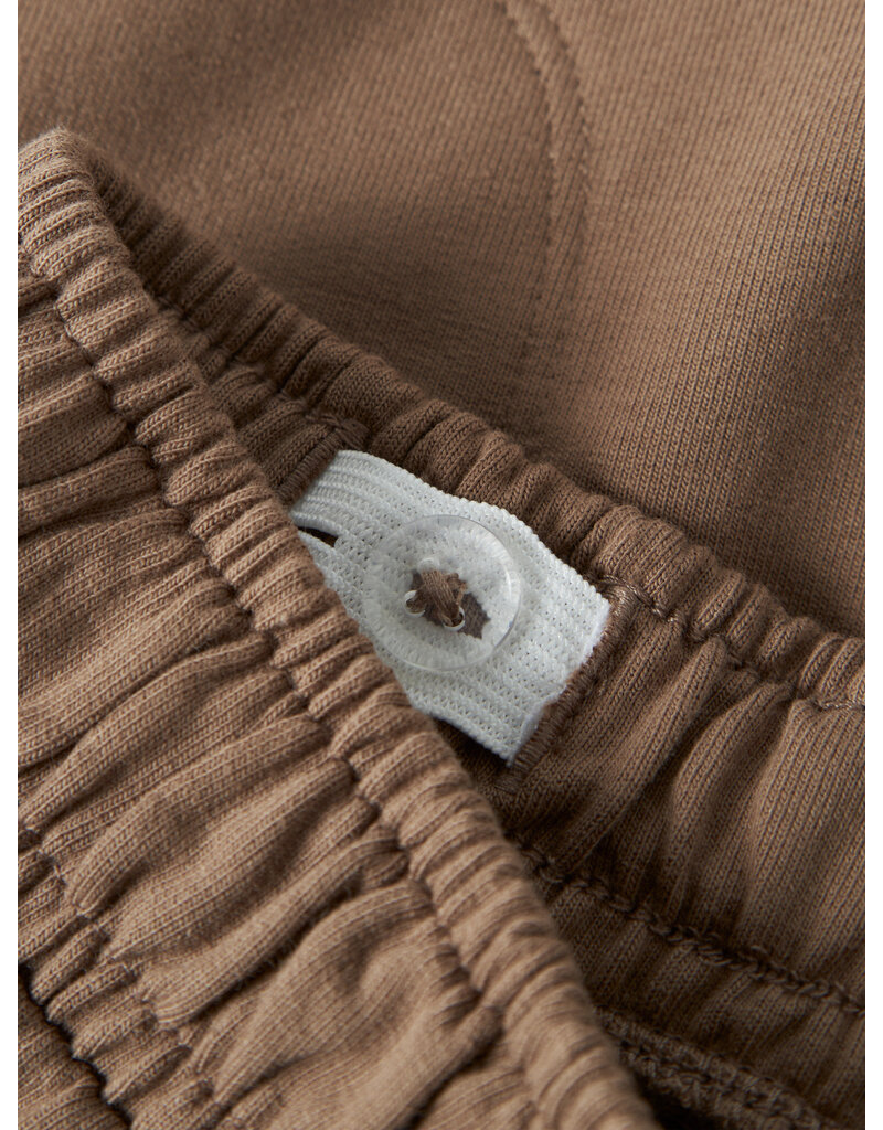 Lil' Atelier Omas Sweat Shorts Coco Mocha