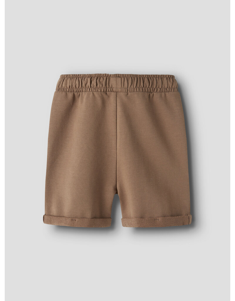 Lil' Atelier Omas Sweat Shorts Coco Mocha