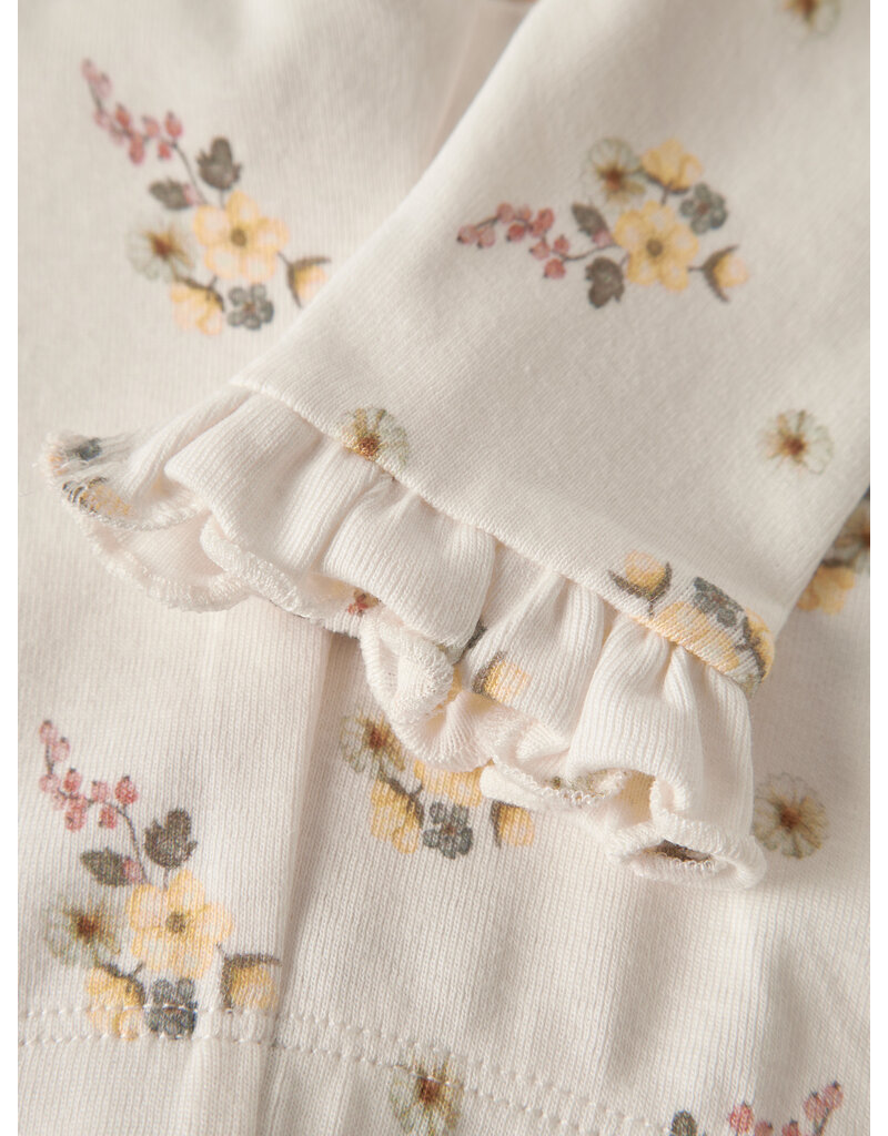 Lil' Atelier Gayo Ska Slim Leggings Coconut Milk Flower