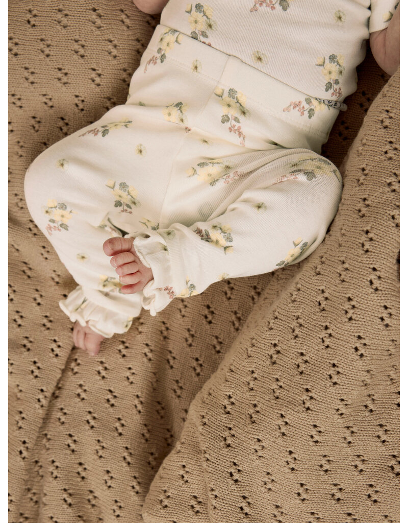 Lil' Atelier Gayo Ska Slim Leggings Coconut Milk Flower