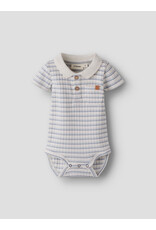 Lil' Atelier Haldur Slim Body Coconut Milk Dusty Blue