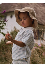 Lil' Atelier haldur Loose Polo Kids Coconut Milk Dusty blue