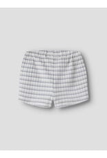 Lil' Atelier Haldur Loose Shorts Coconut Milk Dusty Blue