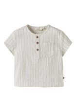 Lil' Atelier Hagi Loose Shirt Coconut Milk Dusty Blue