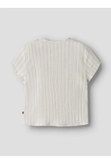 Lil' Atelier Hagi Loose Shirt Coconut Milk Dusty Blue