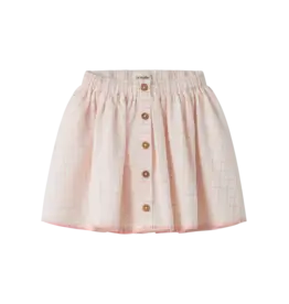 Lil' Atelier Hedda Skirt Coconut Milk Rose Tan