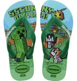 Havaianas Minecraft Groen