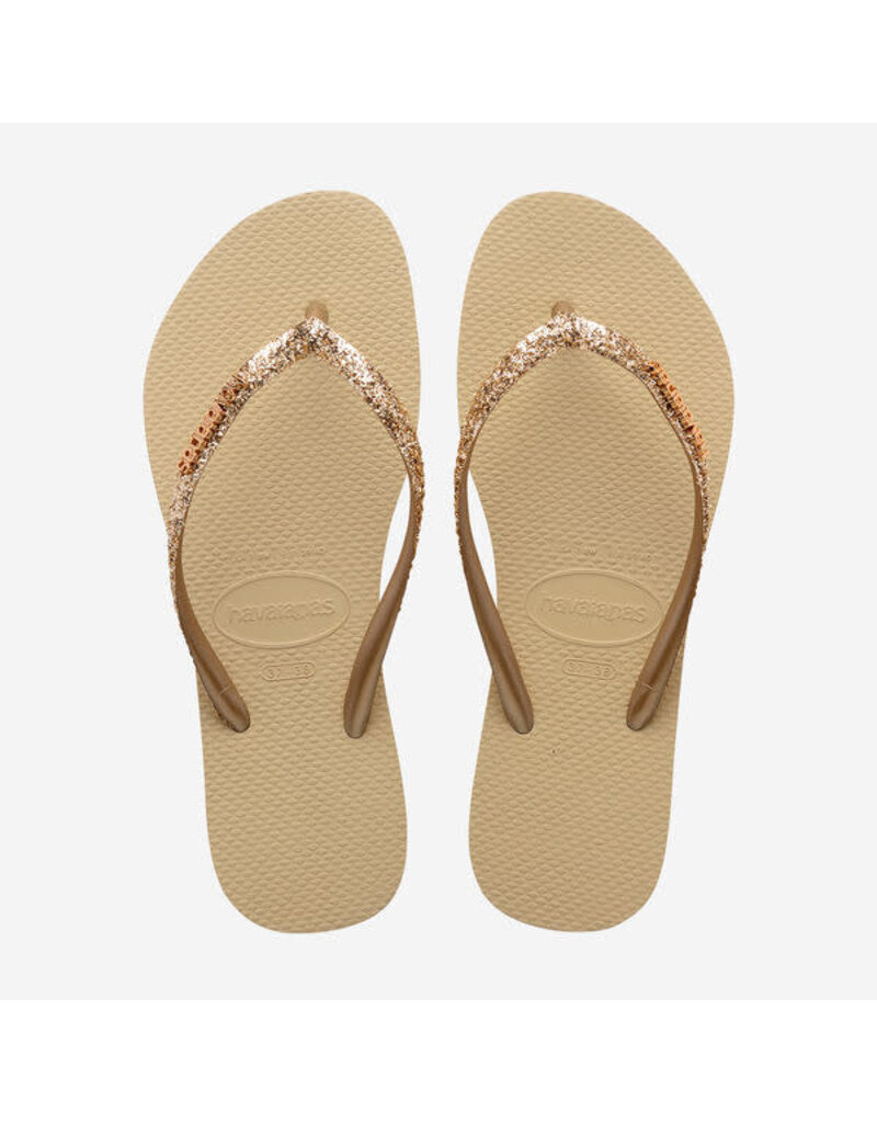Havaianas Slim Glitter Sand Grey
