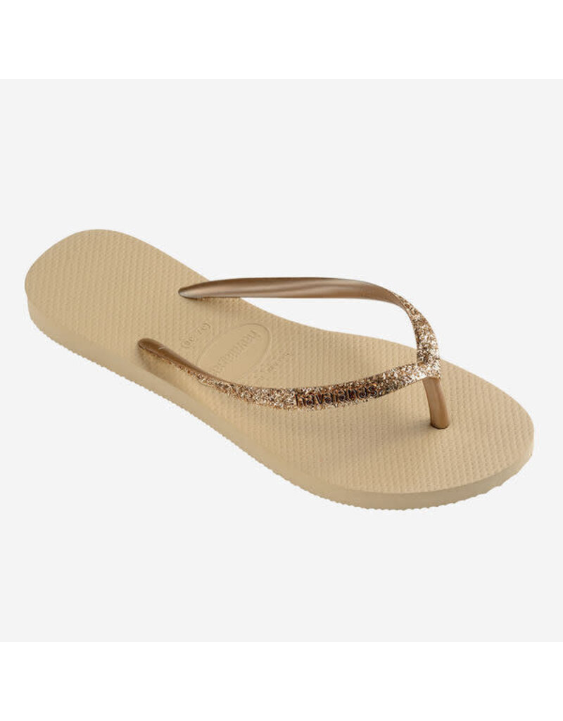 Havaianas Slim Glitter Sand Grey
