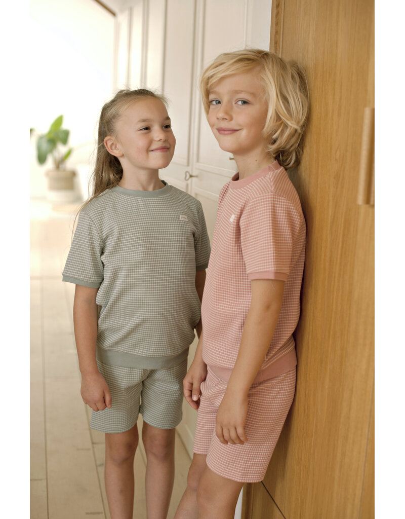 Feetje Shortama Wafel Mauve