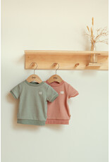 Feetje Shortama Wafel Zeegroen