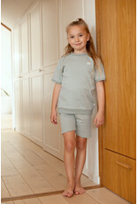 Feetje Shortama Wafel Zeegroen