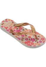 Havaianas Kids Flores Beige Golden