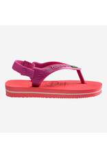 Havaianas Baby Brasil Logo Coral Pink