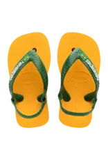Havaianas Baby Brasil Logo Pop Yellow Amazon