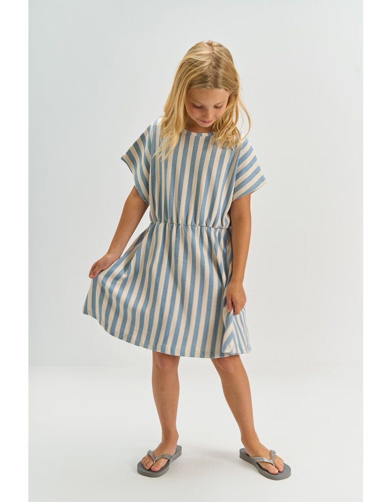 The New Talia Dress Forever Blue Striped