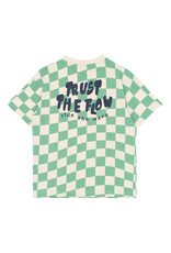 The New Tiago Tee Creme de Menthe Check