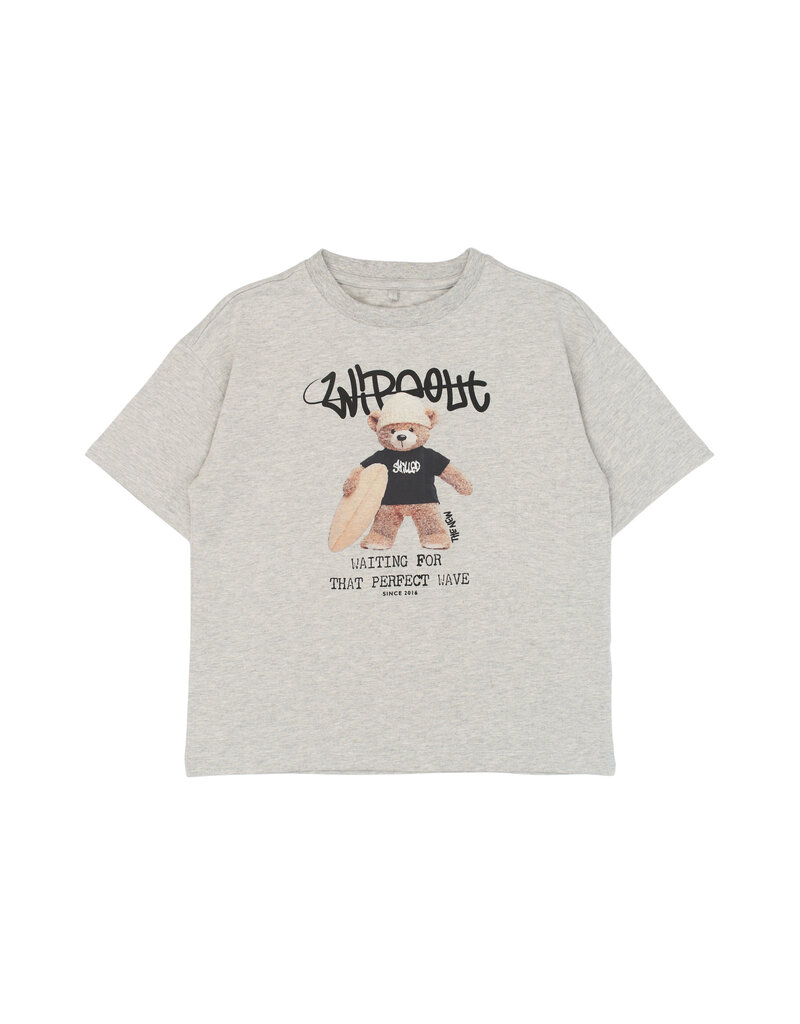 The New Teddy Tee Light Grey Melange