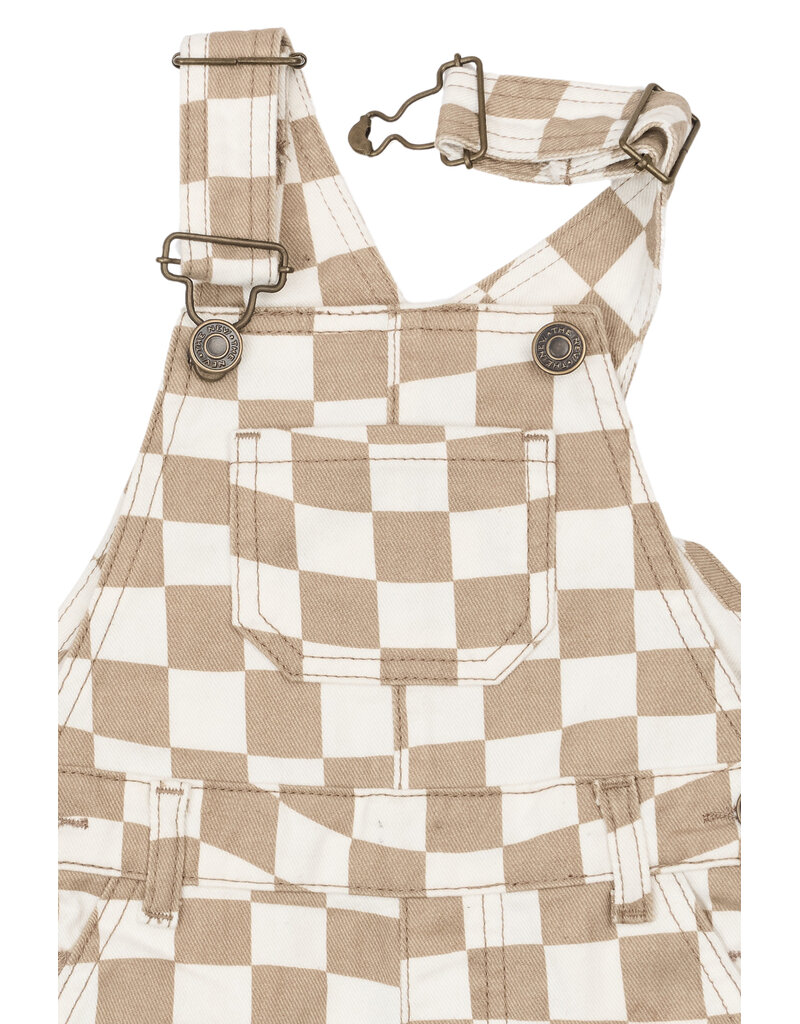 The New Twill Shorts Dungarees Humus Check