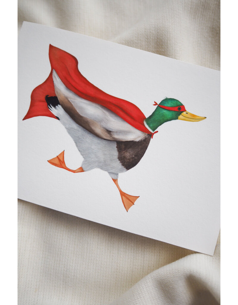 Getekenddoorzusje Kaart Supereend