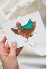 Getekenddoorzusje Dubbele Kaart Super Kip