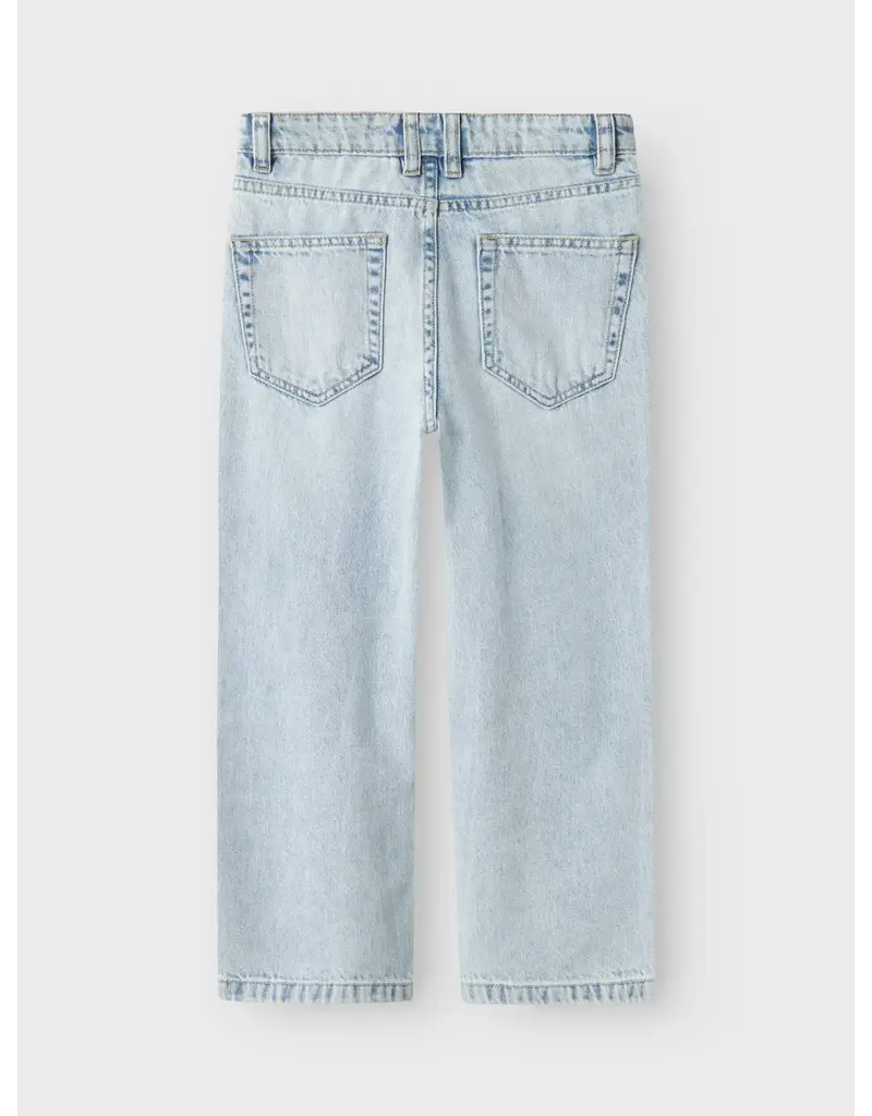 name it Ryan Straight Jeans Light Blue Denim