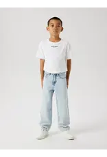 name it Ryan Straight Jeans Light Blue Denim