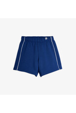 Mini Rodini Plain piping sweatshorts Blue