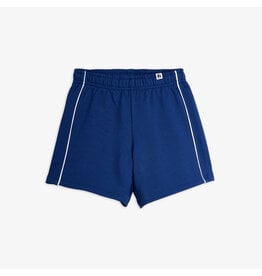 Mini Rodini Plain piping sweatshorts Blue