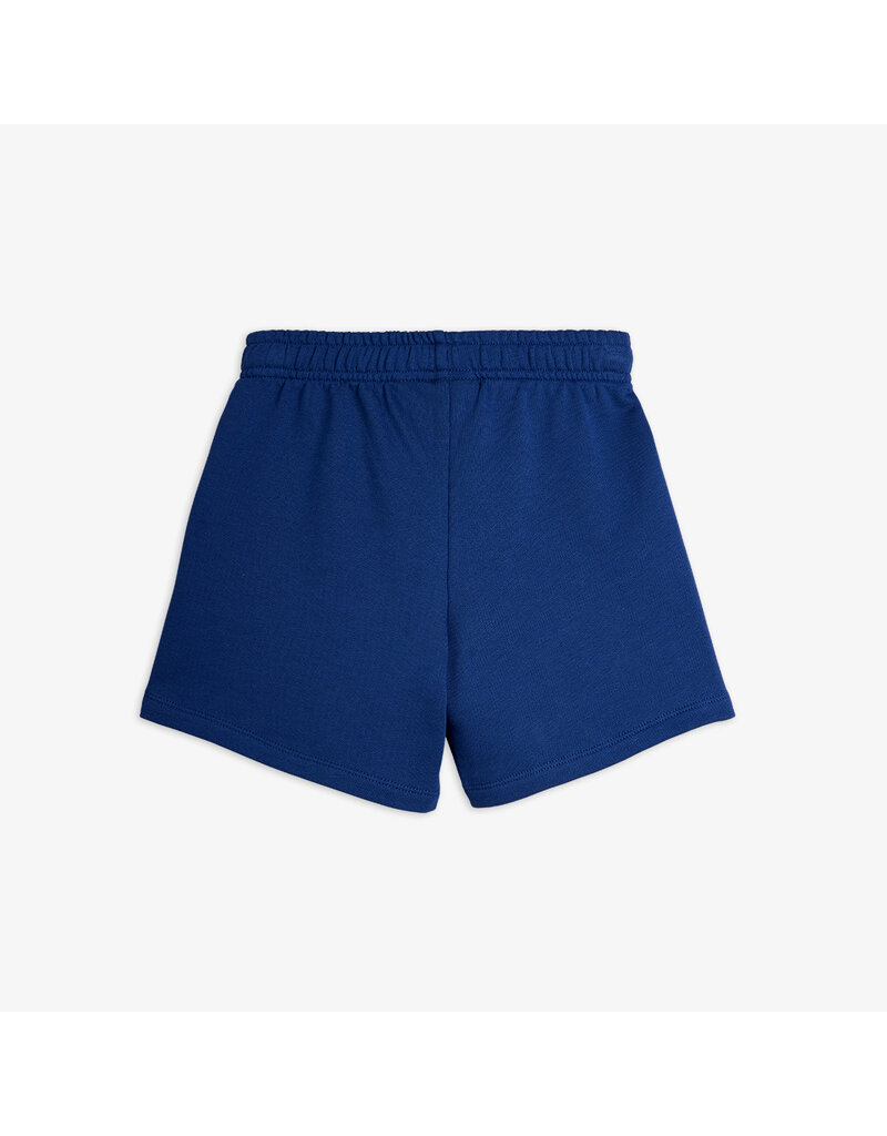 Mini Rodini Plain piping sweatshorts Blue