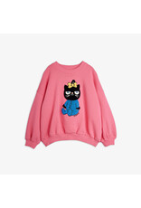 Mini Rodini Cat chenille sweatshirt Pink