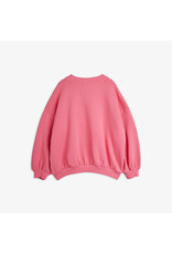 Mini Rodini Cat chenille sweatshirt Pink