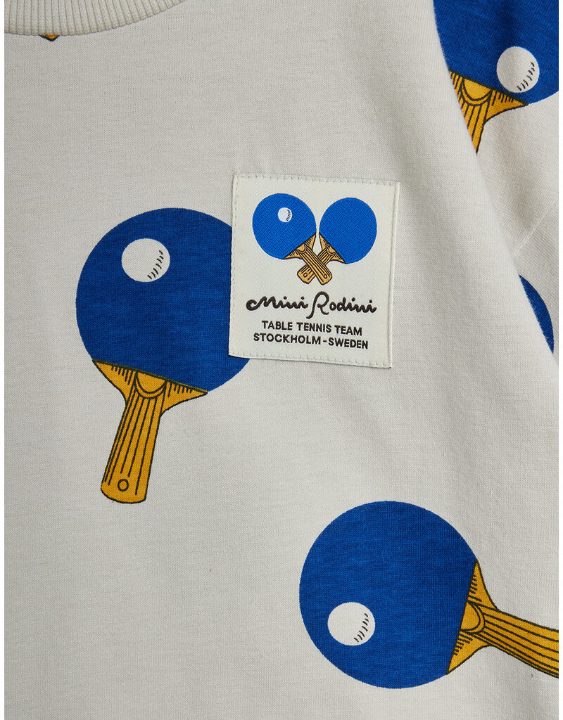 Mini Rodini Table tennis aop ss tee Grey