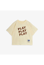 Mini Rodini PLAY sp ss tee off white