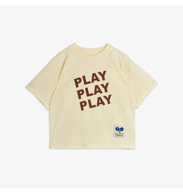 Mini Rodini PLAY sp ss tee off white