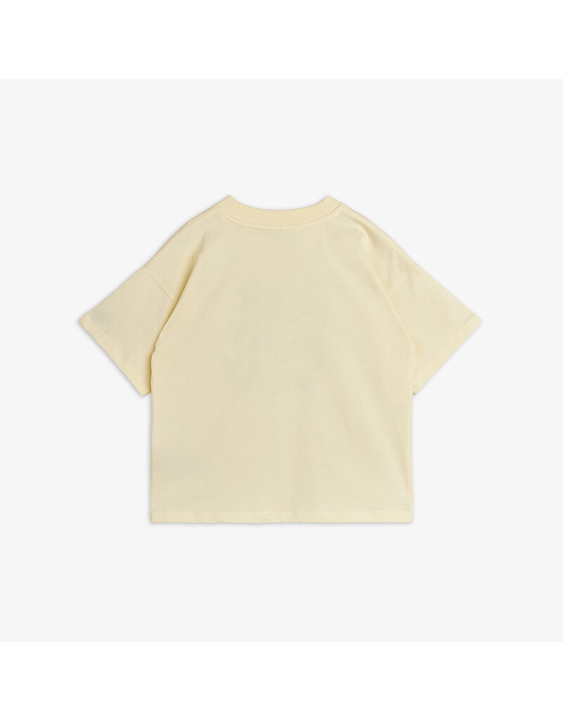 Mini Rodini PLAY sp ss tee off white