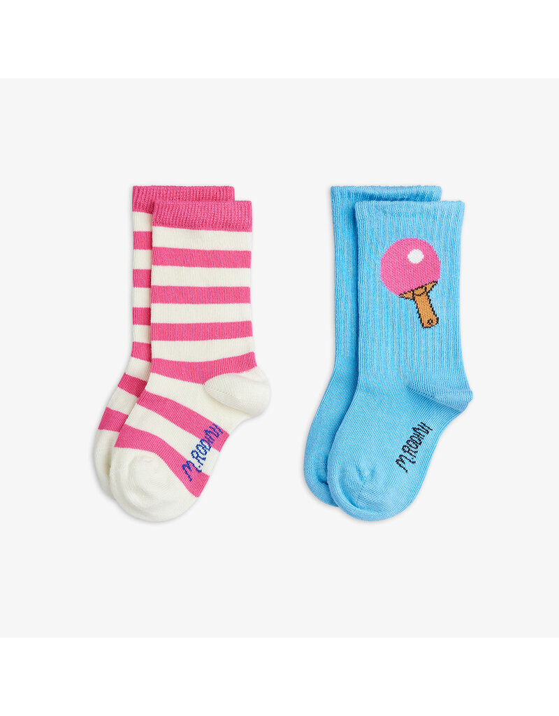 Mini Rodini Table tennis 2-pack socks
