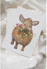 Getekenddoorzusje Dubbele Kaart Zwijntje