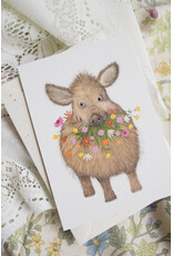 Getekenddoorzusje Dubbele Kaart Zwijntje