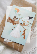 Getekenddoorzusje Dubbele Kaart De komst van een kleintje