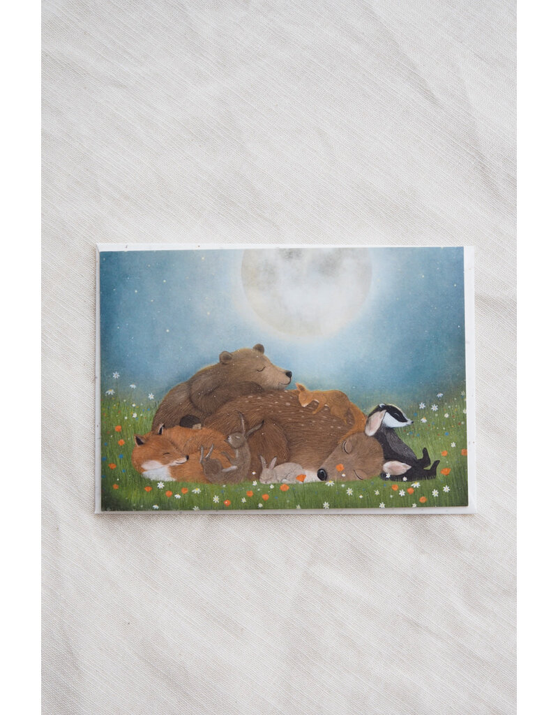 Getekenddoorzusje Dubbele Kaart Nachtweide